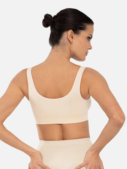 Feelingirl No Underwire Wide Straps Everyday Bra Bundle