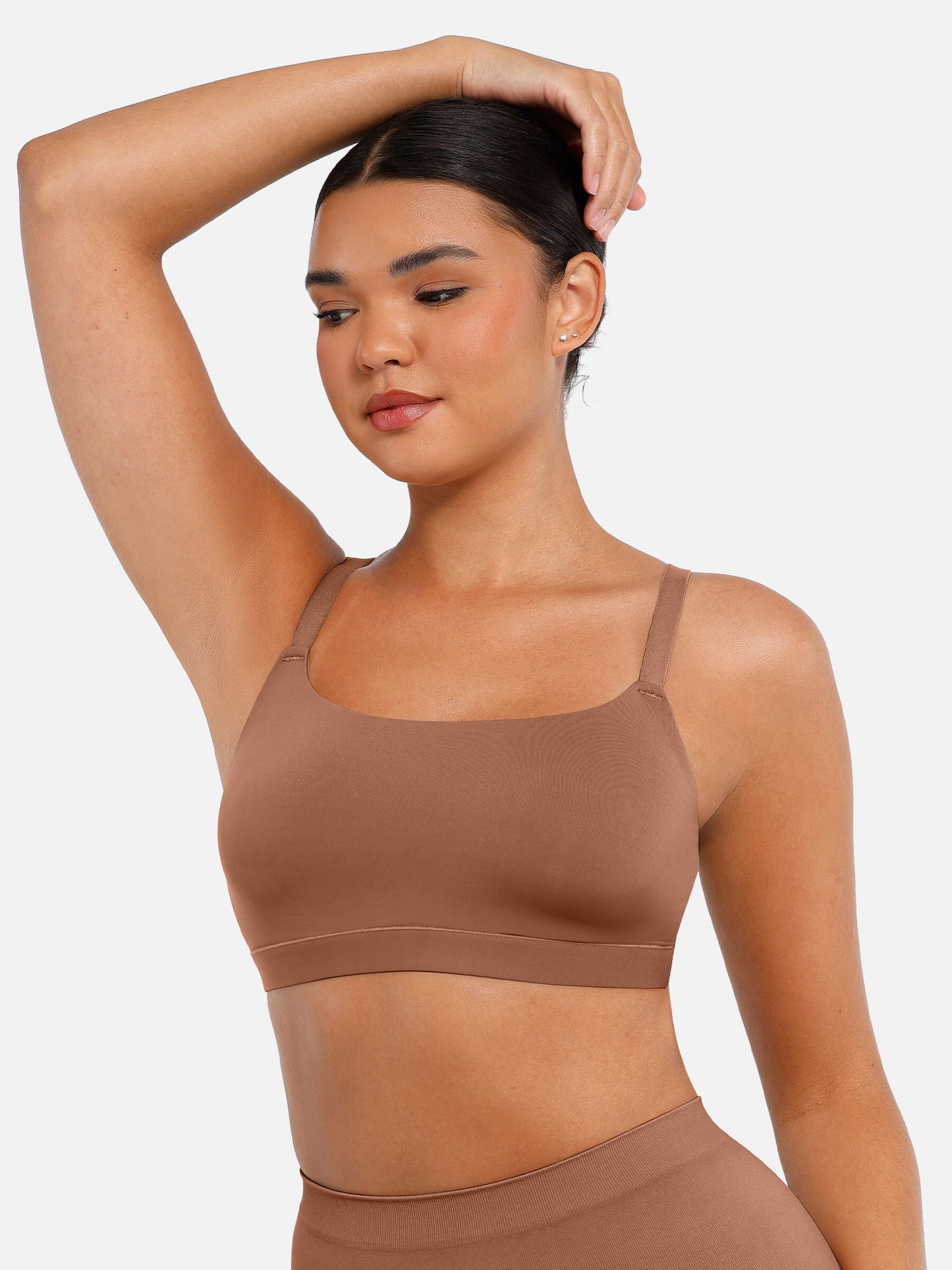 Feelingirl Everyday Wireless Invisible Square Neck Bra Bundle