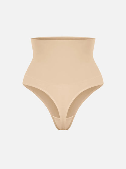 Feelingirl Mid-Waisted Thong Tummy Control Shaper Panties