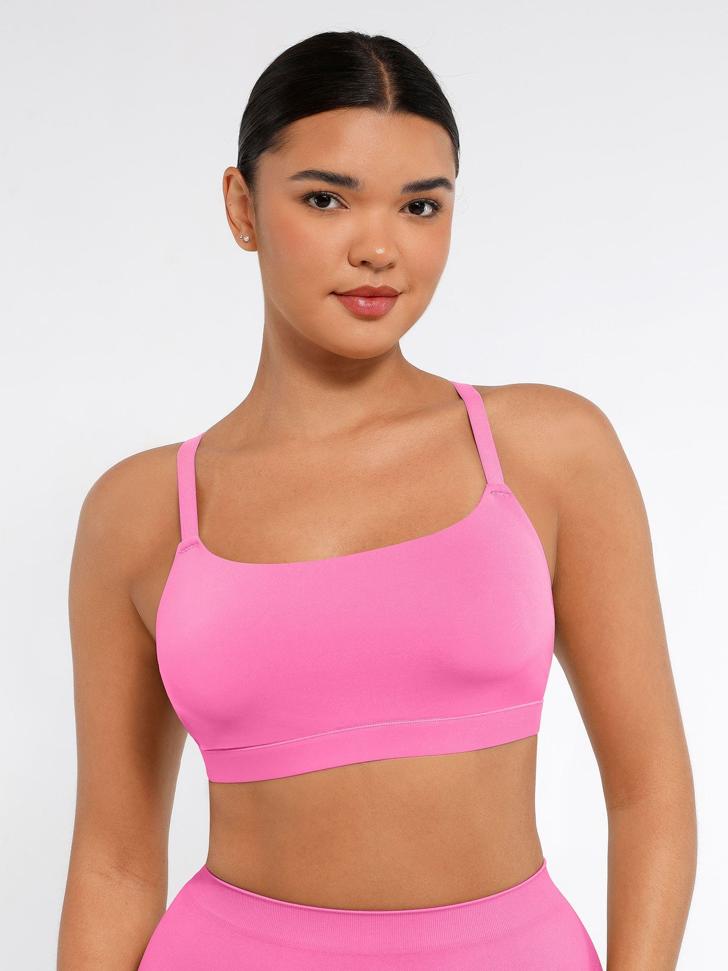 Feelingirl Everyday Wireless Invisible Square Neck Bra Bundle
