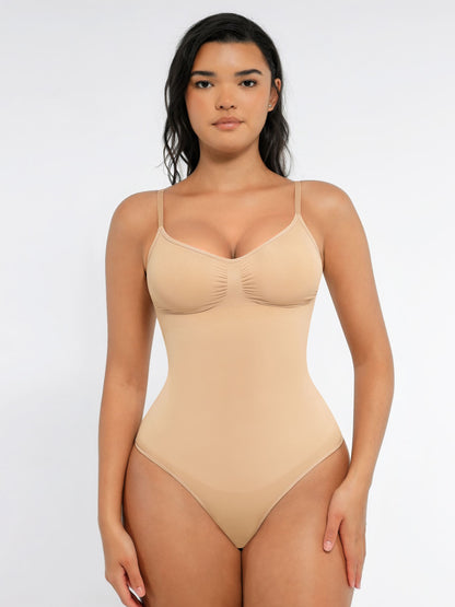 Feelingirl Tummy Control Seamless Thong Bodysuit Bundle
