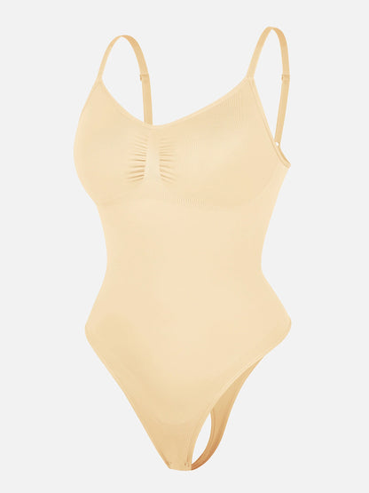 Feelingirl Tummy Control Seamless Thong Bodysuit Bundle