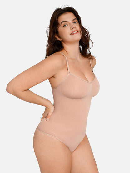 Feelingirl Everyday Wear Seamless Thong Bodysuit
