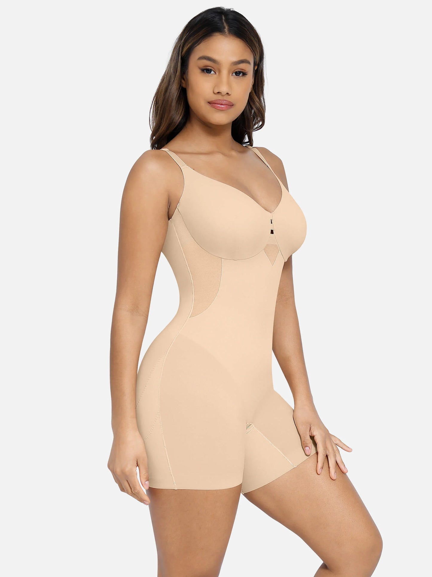 Feelingirl Seamless Thigh Control Breast Lift Shapewear