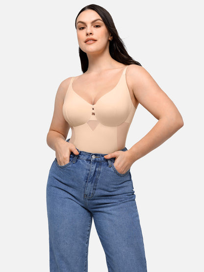 Feelingirl Seamless Smooth Waist Control Breast Lift Shapewear [BOGO]