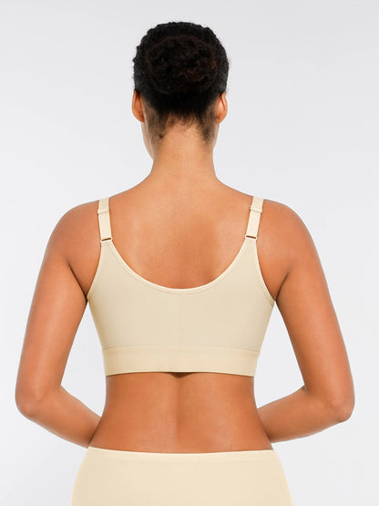 Feelingirl Full Coverage Front Closure Post-Operation Bra