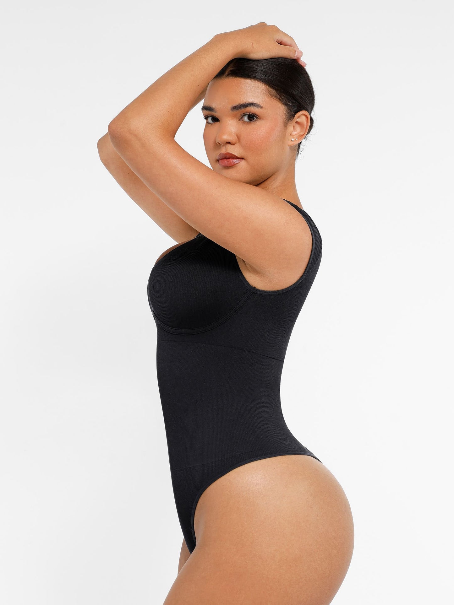 Feelingirl Bodysuit Tummy Control Shapewear Body Shaper Jumpsuit Top Going Out Shirt