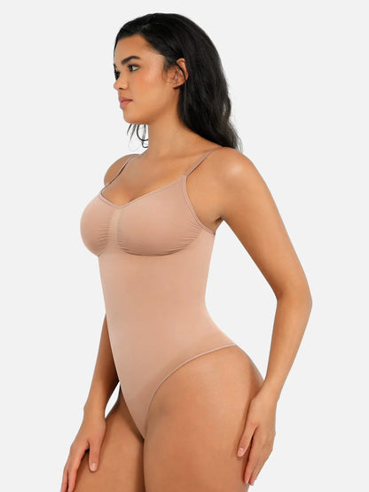 Feelingirl Tummy Control Seamless Thong Bodysuit Bundle