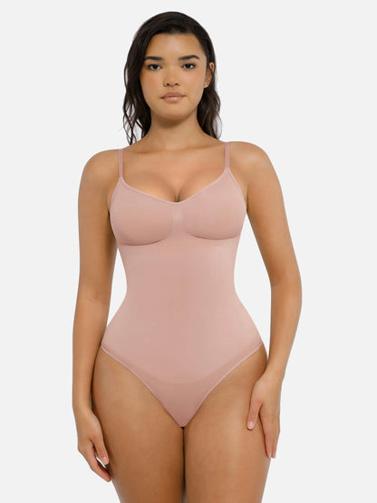 Feelingirl Tummy Control Seamless Thong Bodysuit Bundle