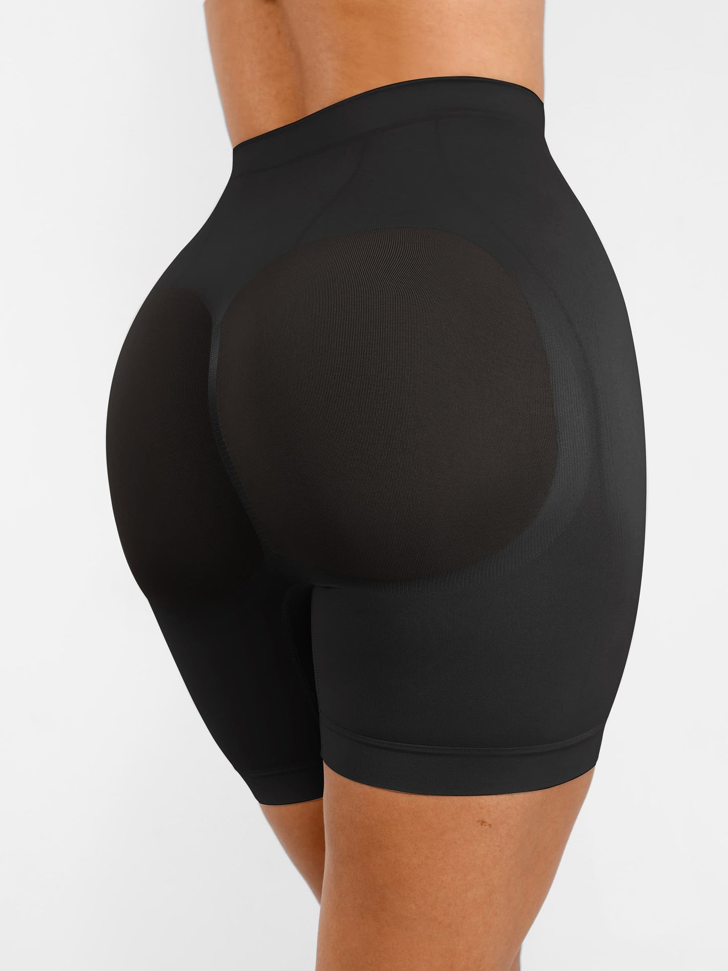 Feelingirl Seamless Comfort Mid Waist Tummy Control Panties Shaping Shorts