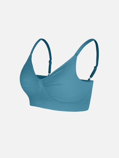 Feelingirl Wireless Bra & Seamless Tummy Control Brief Set