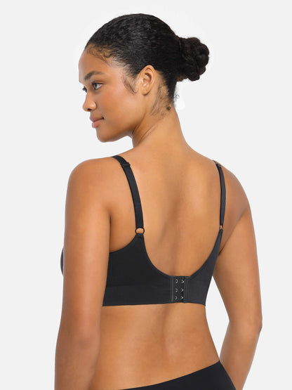 Feelingirl Seamless Everyday Bra with Built-In Soft Padding Bundle