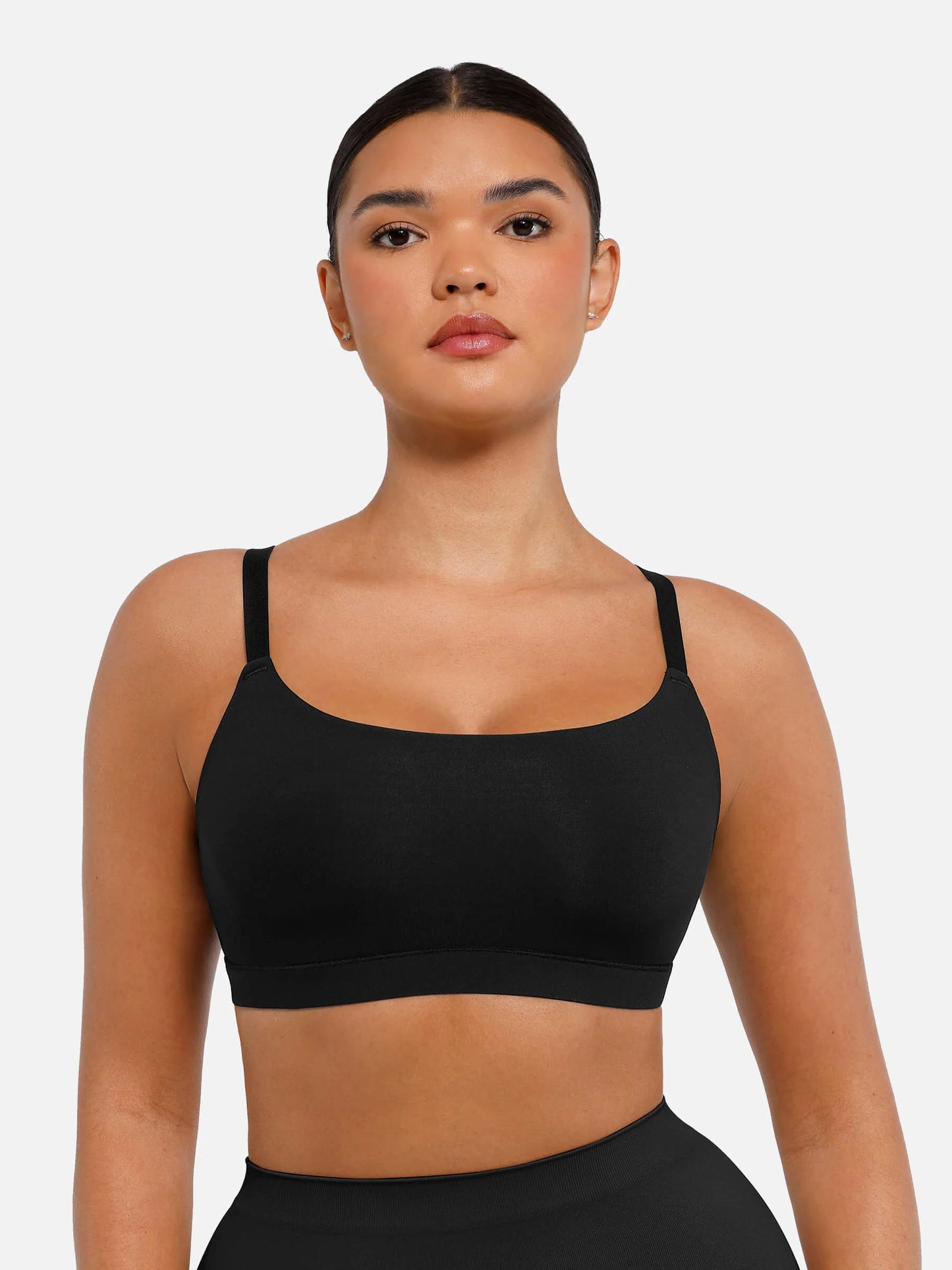 Feelingirl Everyday Wireless Invisible Square Neck Bra Bundle