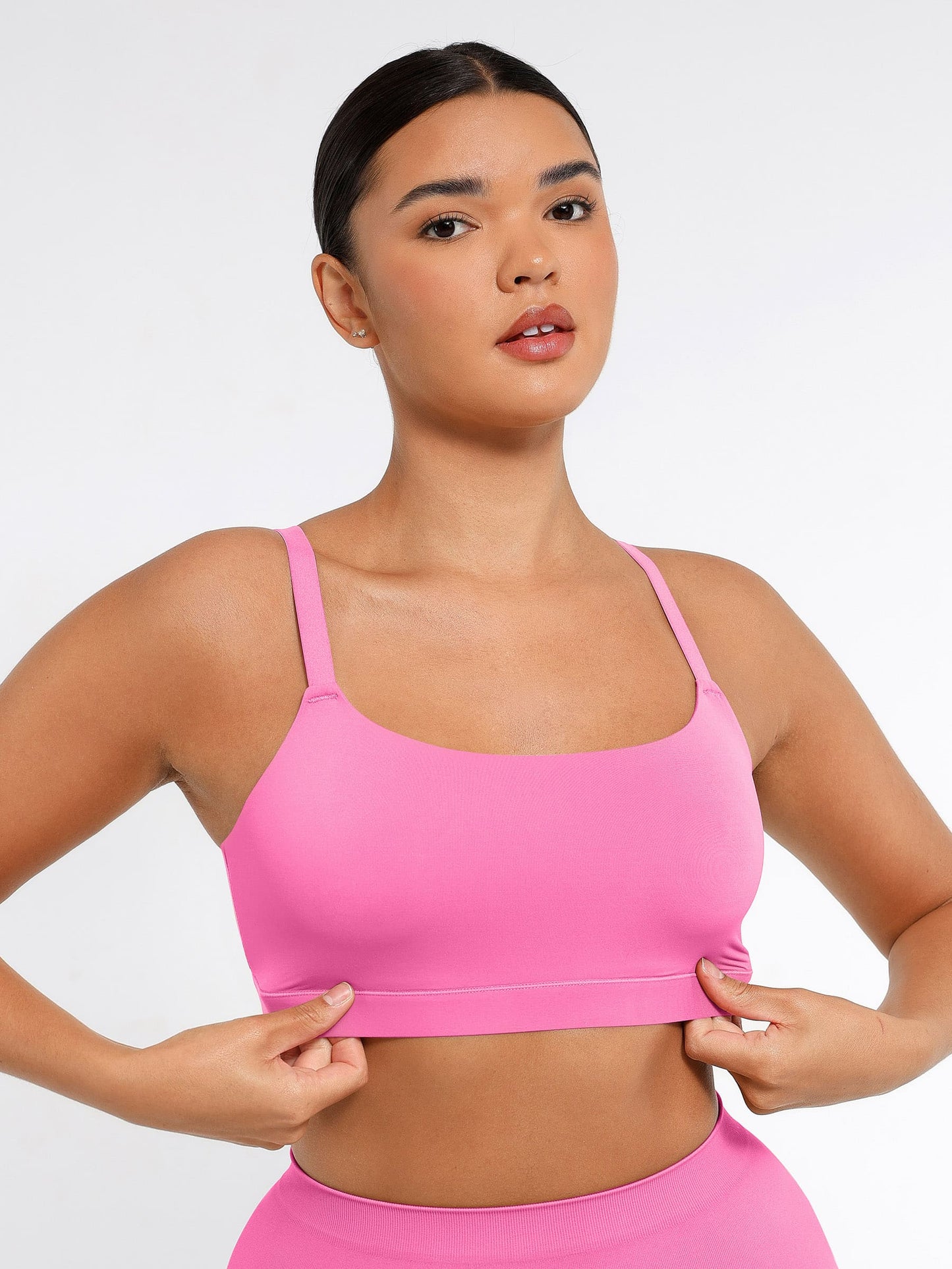 Feelingirl Everyday Wireless Invisible Square Neck Bra Bundle