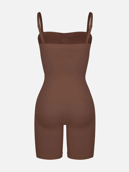 Feelingirl Seamless Strapless Bodysuit with Removable Straps