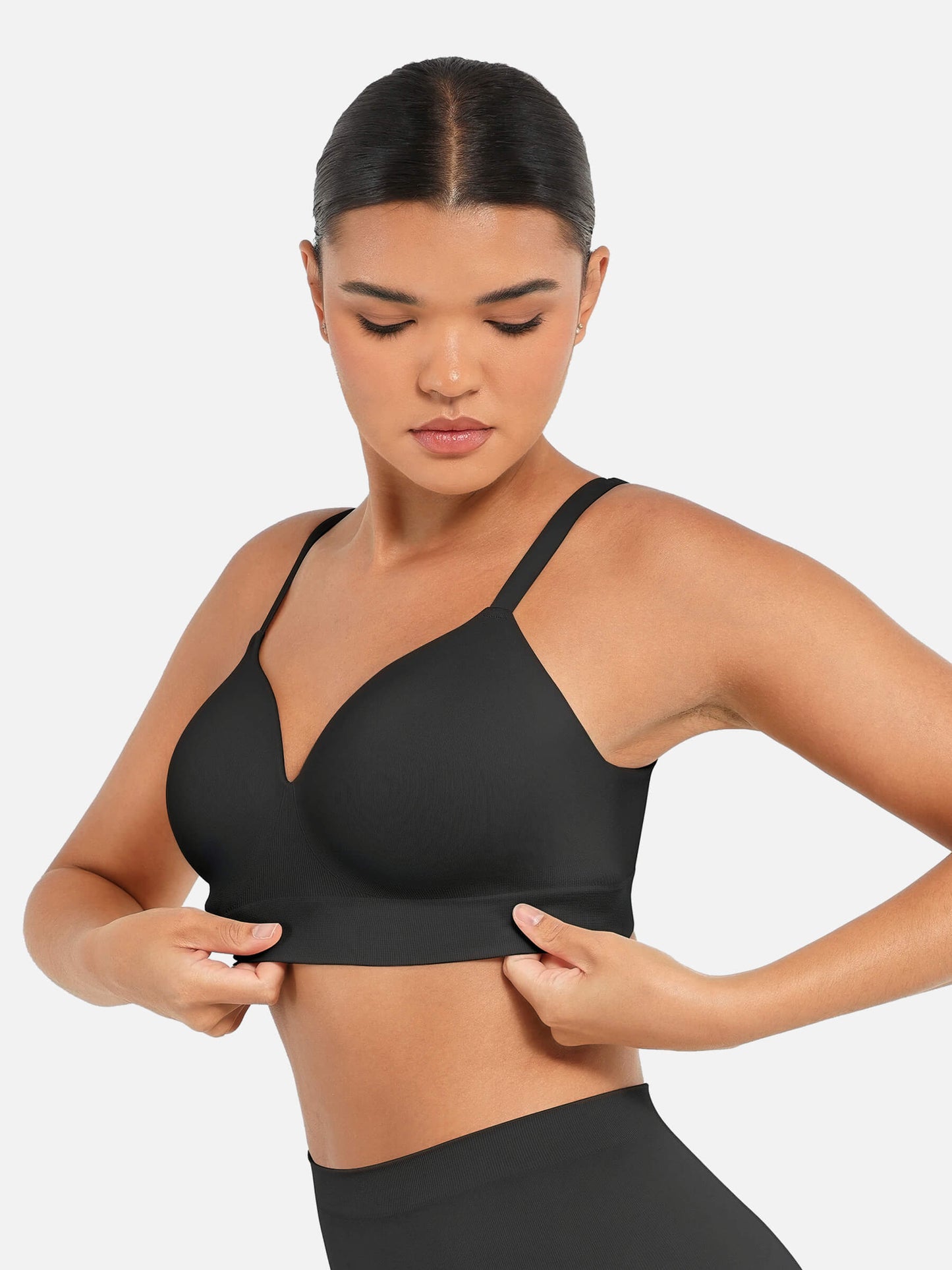 Feelingirl 1 Push-Up Seamless Bra + 1 Smooth Seamless Bra