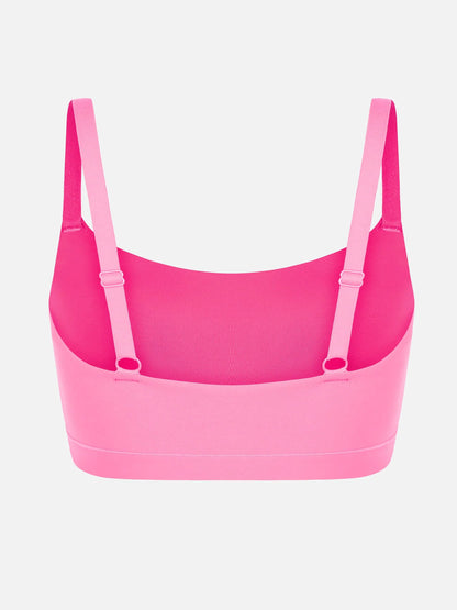 Feelingirl Everyday Wireless Invisible Square Neck Bra Bundle