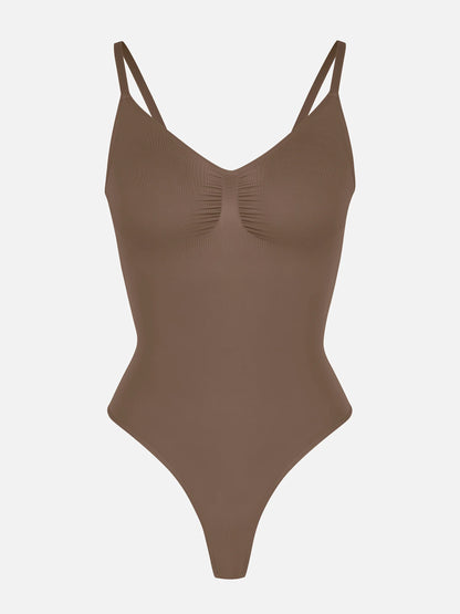 Feelingirl Seamless Tummy Control Shapewear Bodysuit