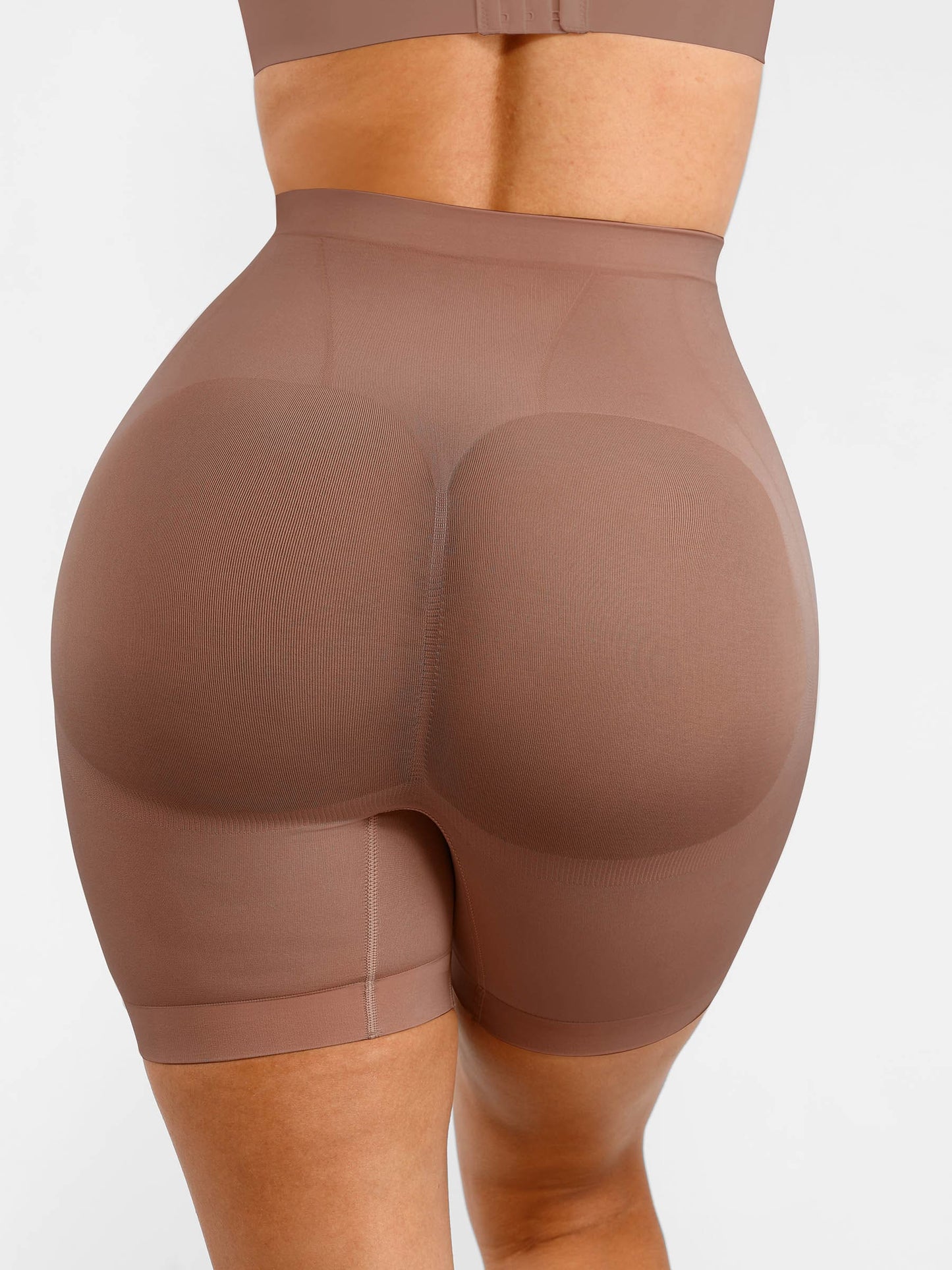 Feelingirl Seamless Comfort Mid Waist Tummy Control Panties Shaping Shorts