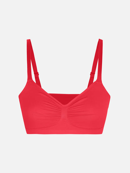 Feelingirl Wireless Bra & Seamless Tummy Control Brief Set