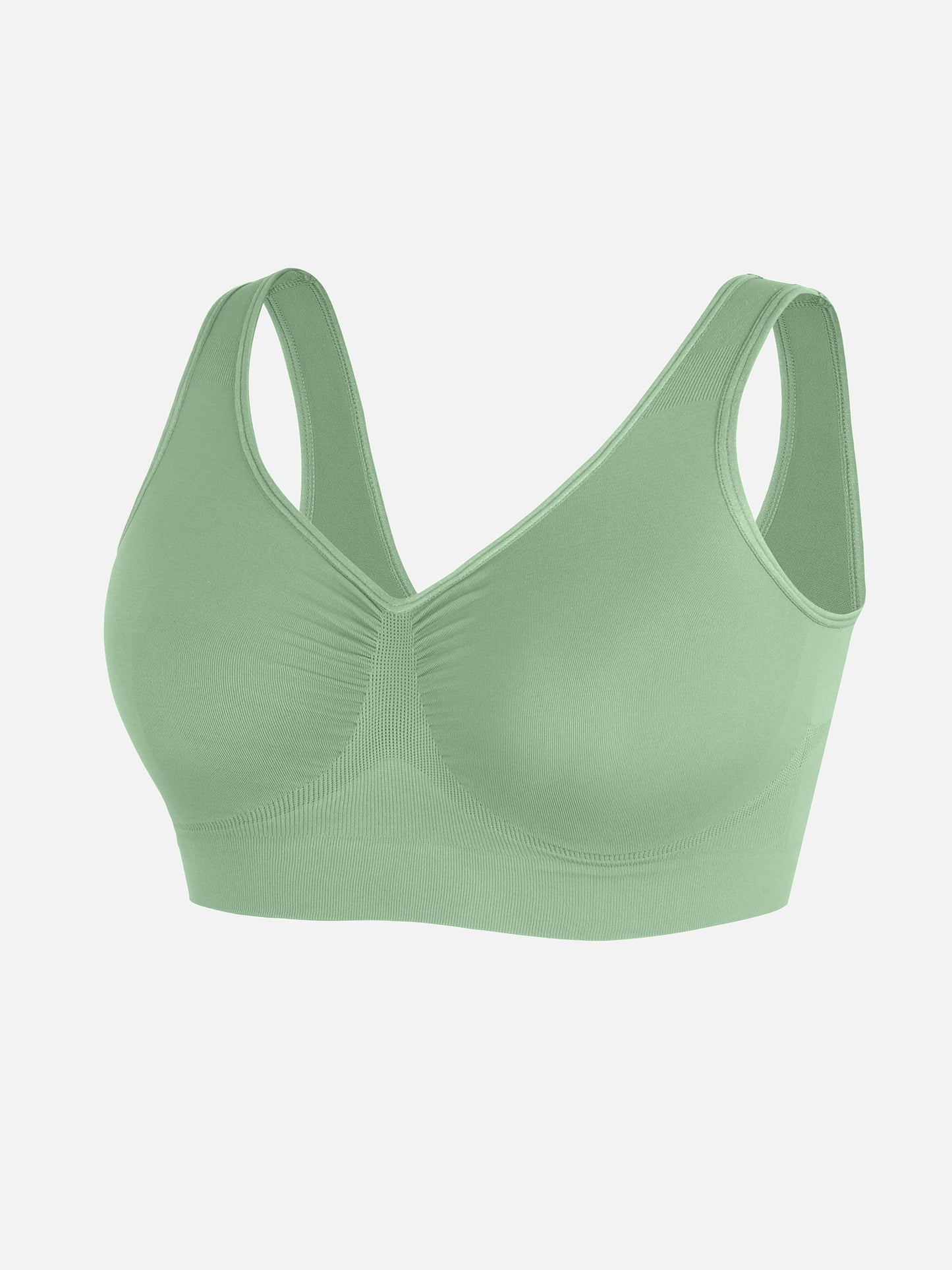 Feelingirl No Underwire Wide Straps Everyday Bra Bundle