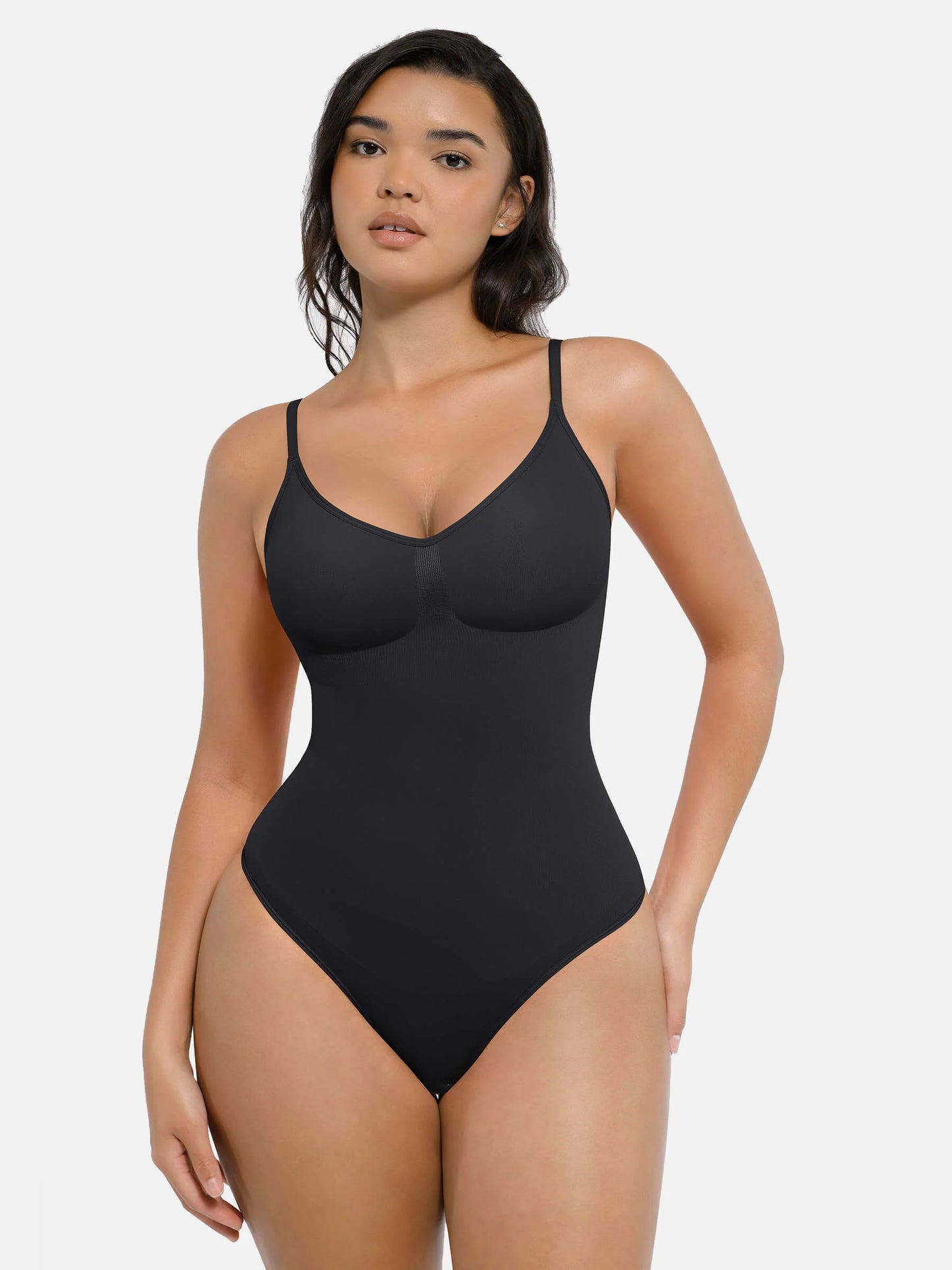 Feelingirl Tummy Control Seamless Thong Bodysuit Bundle