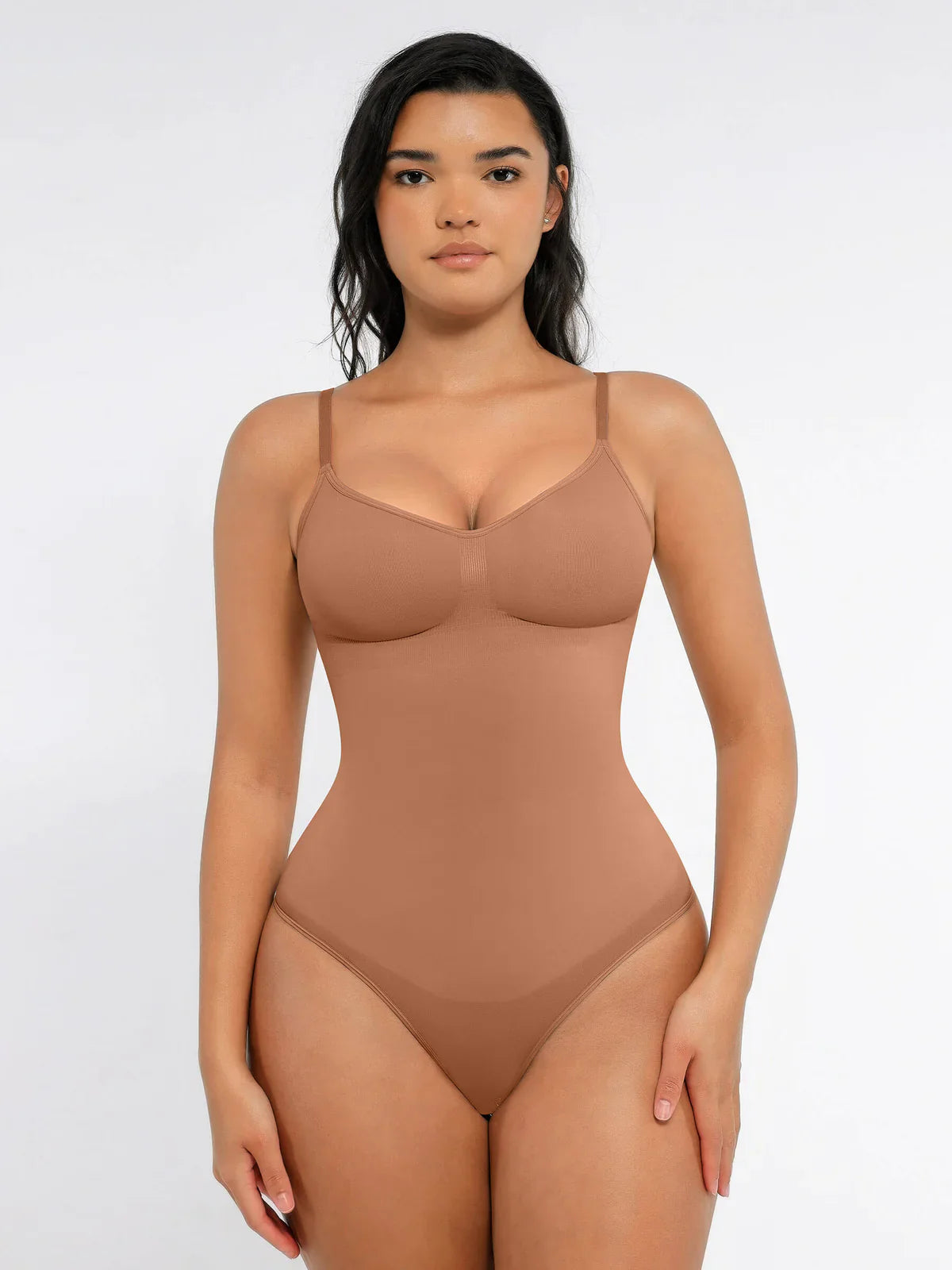 Feelingirl Tummy Control Seamless Thong Bodysuit Bundle