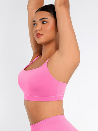 Feelingirl Everyday Wireless Invisible Square Neck Bra Bundle