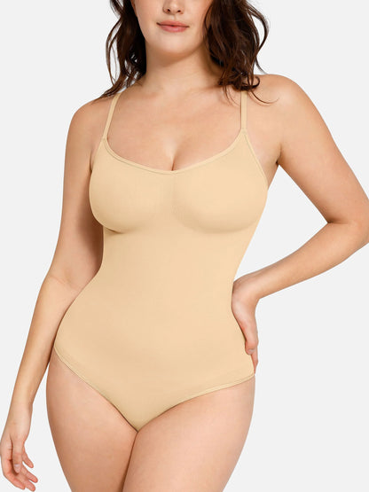 Feelingirl Everyday Wear Seamless Thong Bodysuit