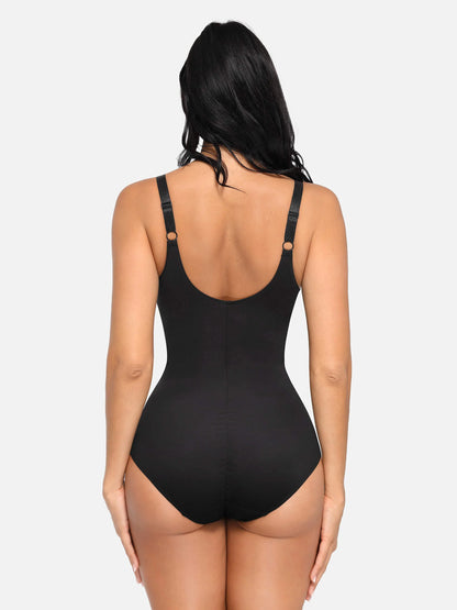 Feelingirl V Neck Tummy Control Bodysuit
