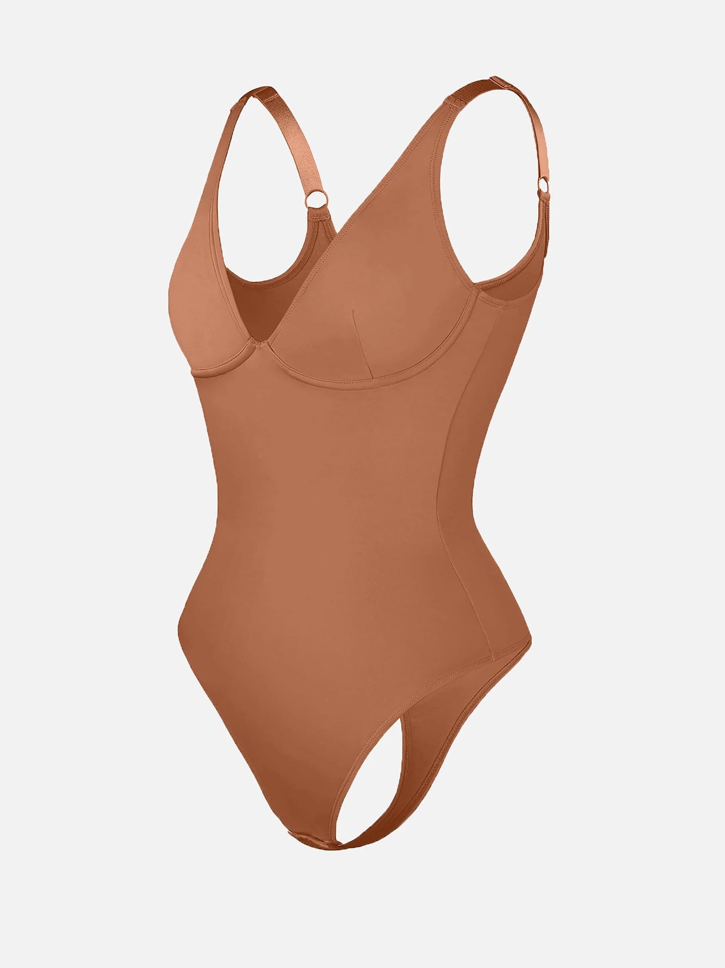 Feelingirl V Neck Tummy Control Bodysuit