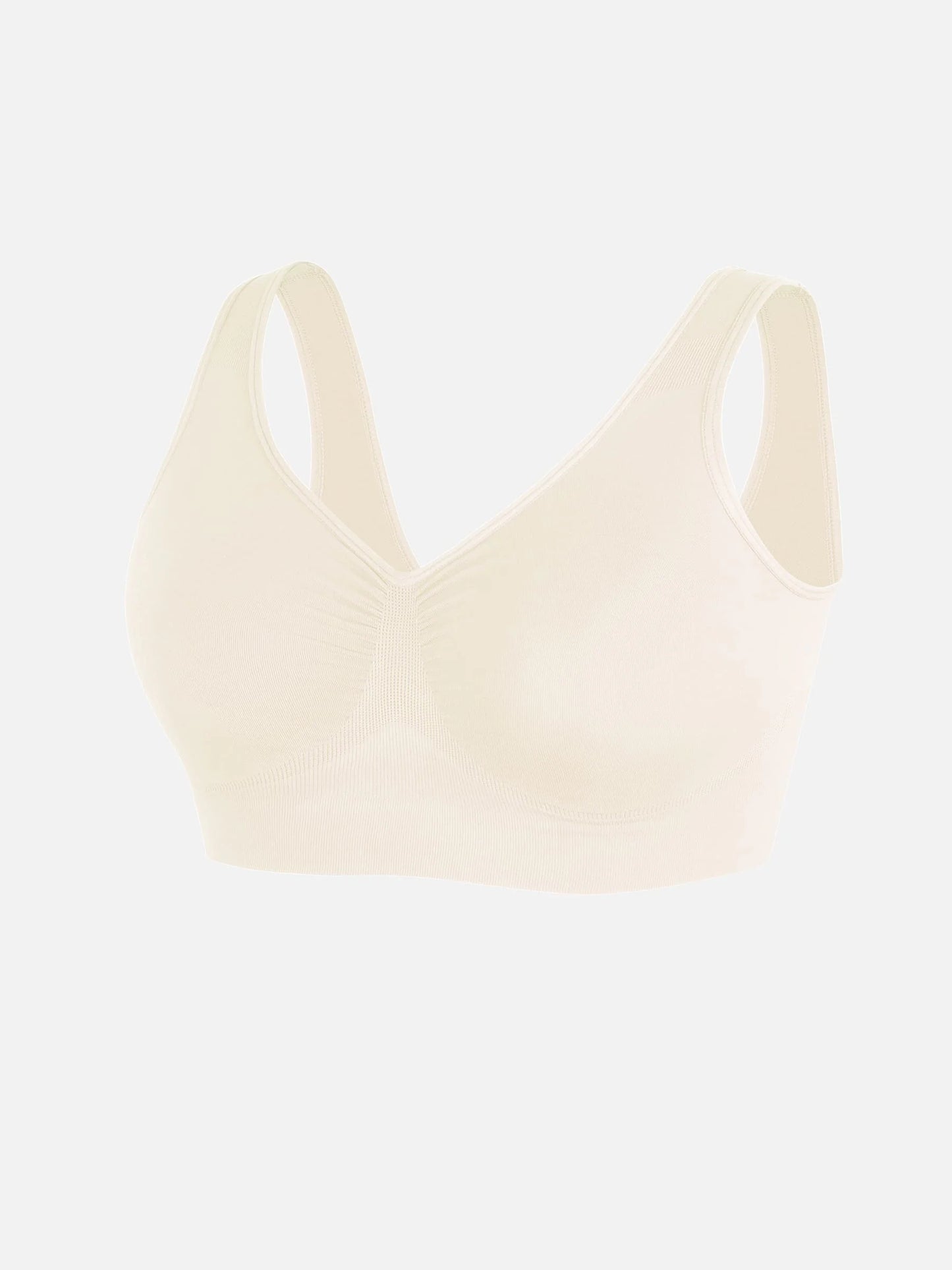 Feelingirl No Underwire Wide Straps Everyday Bra Bundle