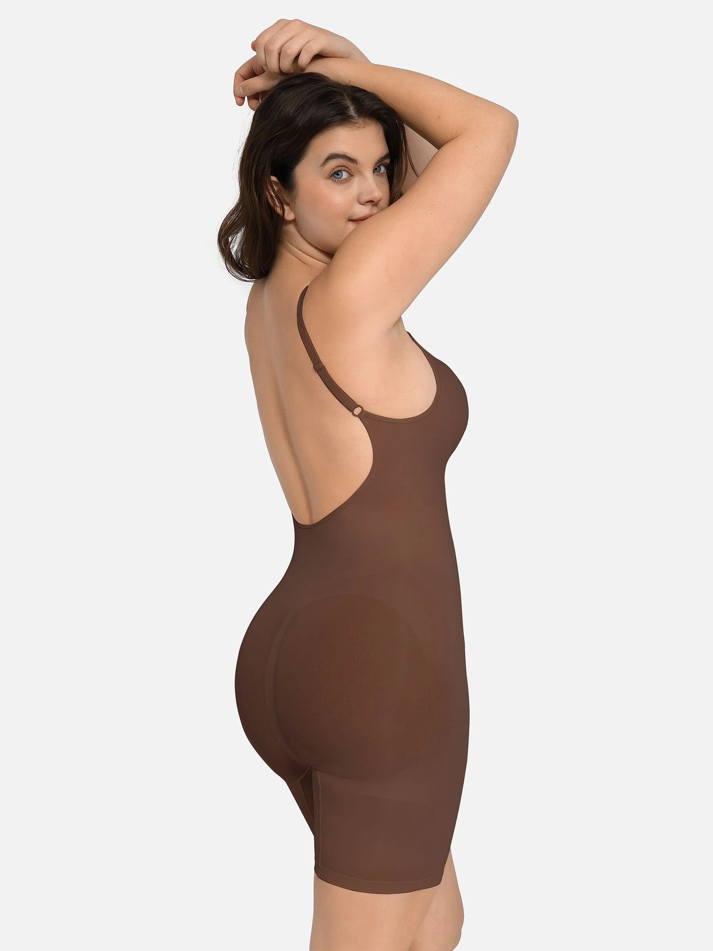 Feelingirl Seamless Boyshort Sculpting Bodysuit