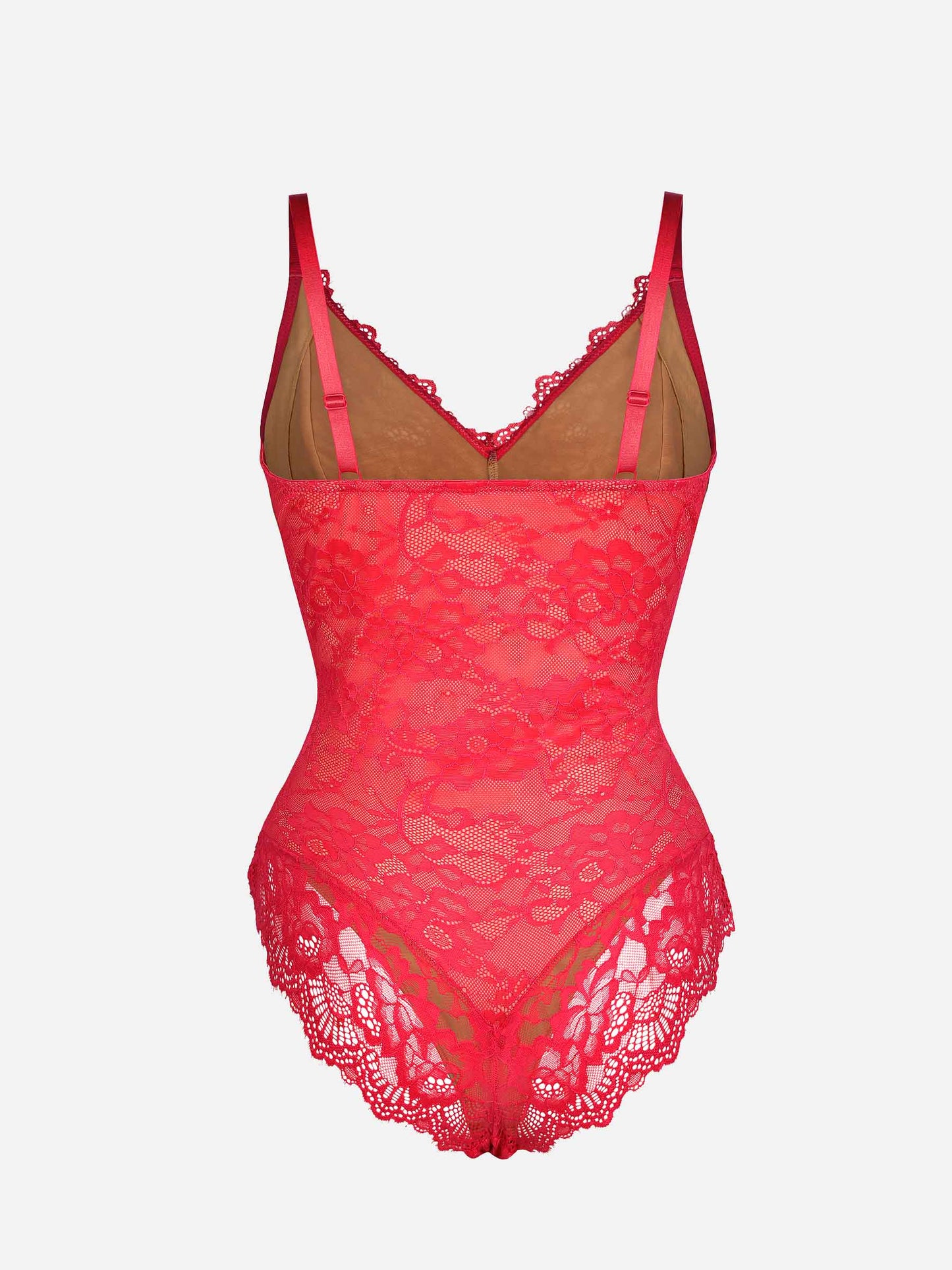 Feelingirl Lace V Neck Full Bodysuit Underwear [BOGO]