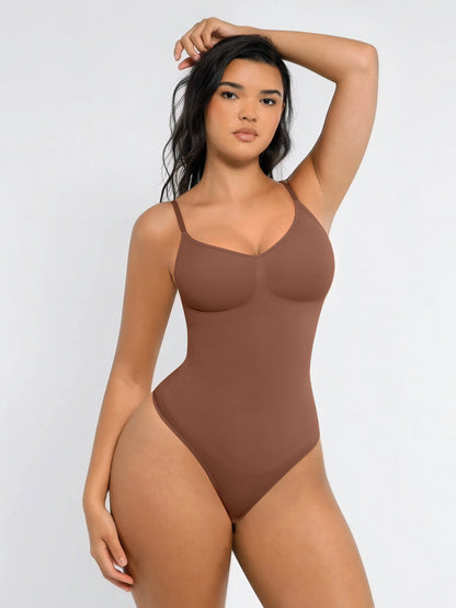 Feelingirl Seamless Tummy Control Shapewear Bodysuit