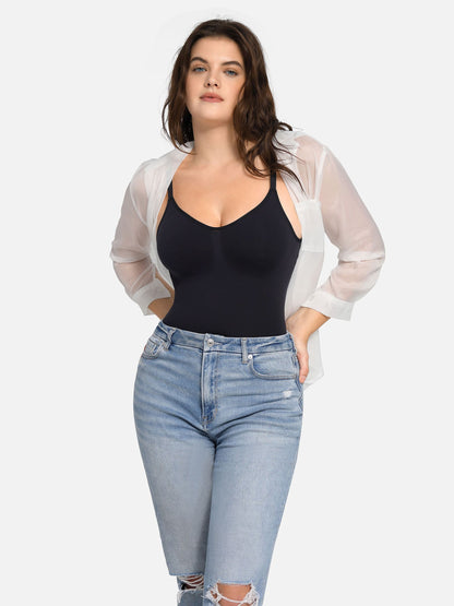 Feelingirl Seamless Boyshort Sculpting Bodysuit