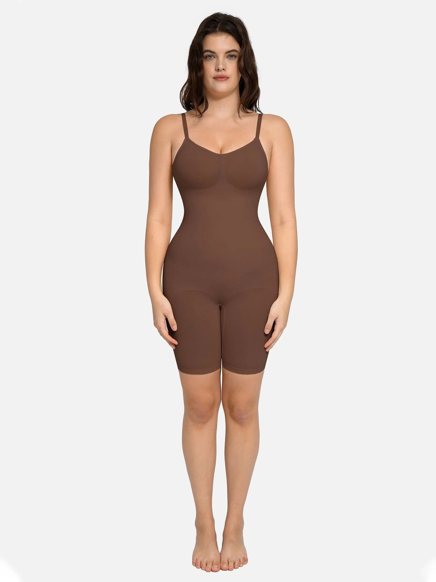 Feelingirl Seamless Boyshort Sculpting Bodysuit