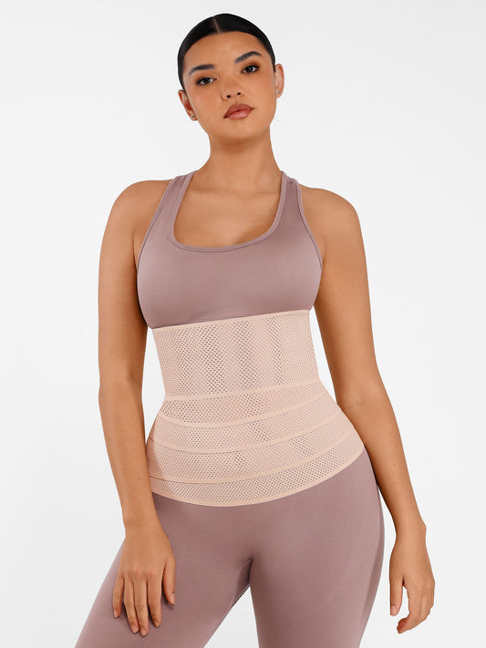 Feelingirl Elastic Waist Trainer Girdle Adjustable Slimming Belts