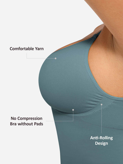Feelingirl Second Skin Bust Support Tummy Control Shaping Tank Top