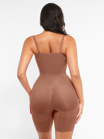 Feelingirl Strapless Seamless Bodysuit with Removable Straps