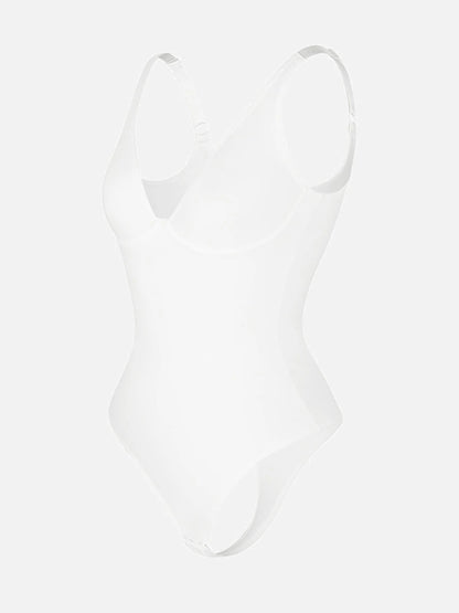 Feelingirl V Neck Tummy Control Bodysuit