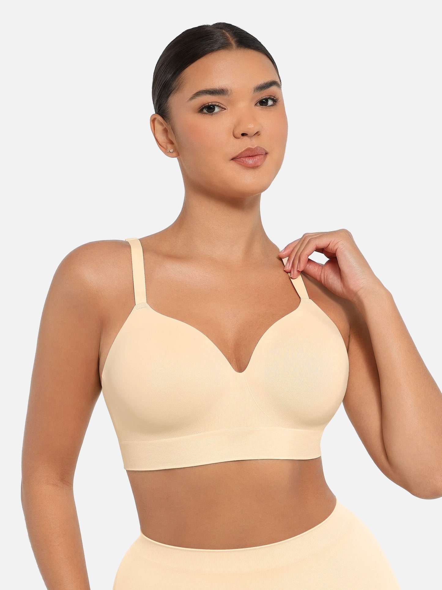 Feelingirl 1 Push-Up Seamless Bra + 1 Smooth Seamless Bra
