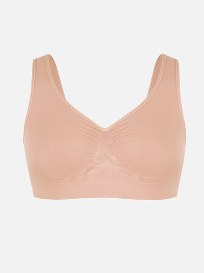 Feelingirl No Underwire Wide Straps Everyday Bra Bundle