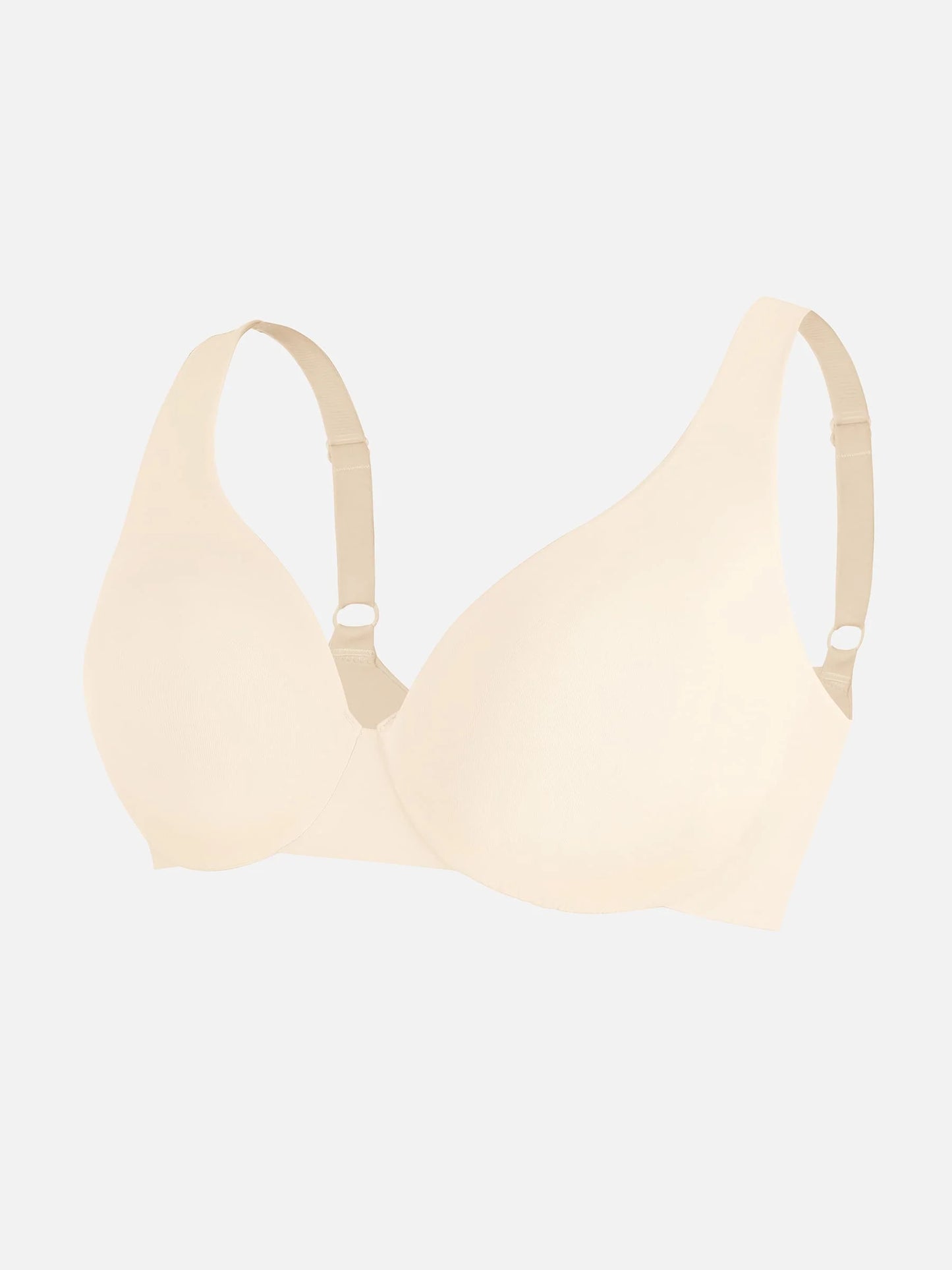 Feelingirl Underwire Adjustable Deep V-neck Bra