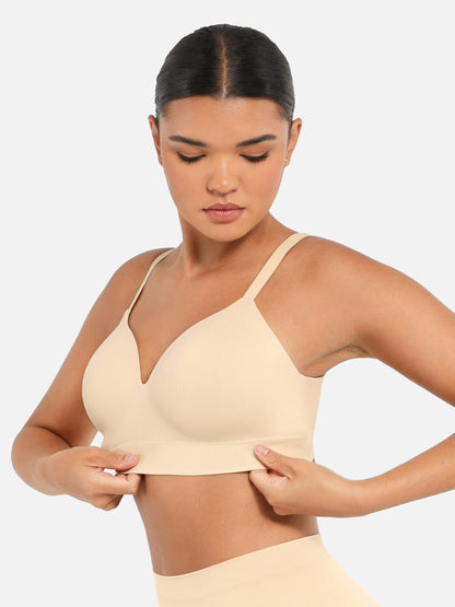 Feelingirl 1 Push-Up Seamless Bra + 1 Smooth Seamless Bra