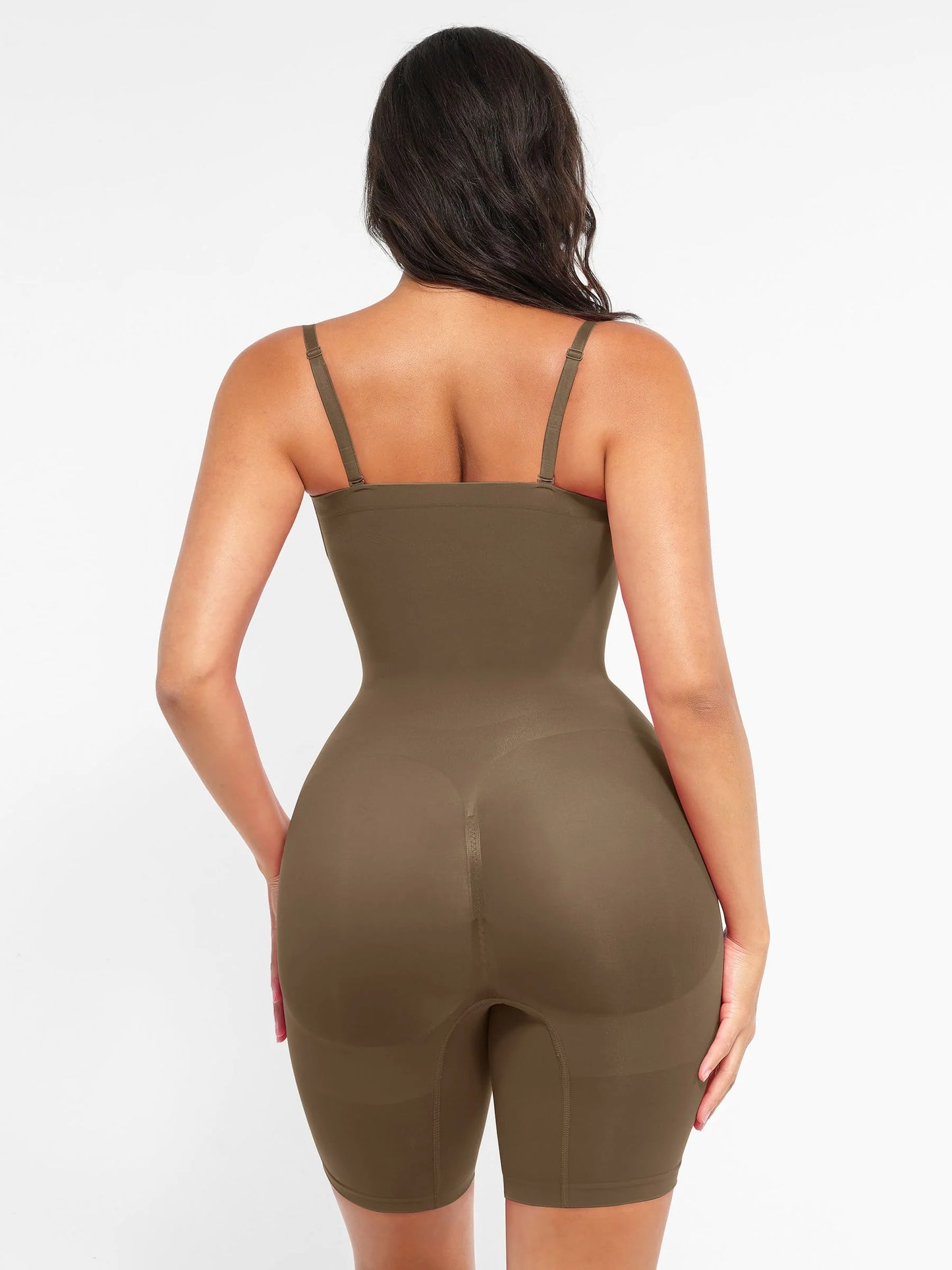 Feelingirl Strapless Seamless Bodysuit with Removable Straps