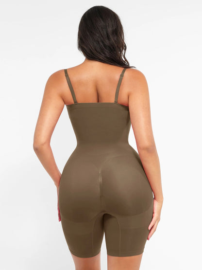 Feelingirl Strapless Seamless Bodysuit with Removable Straps
