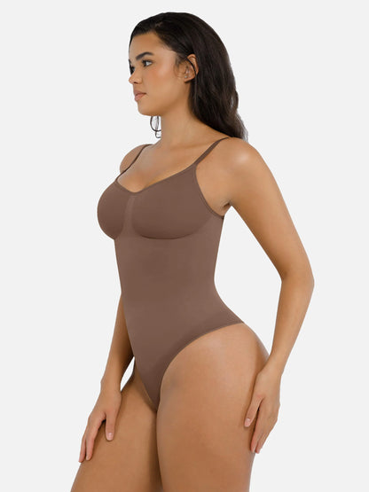Feelingirl Tummy Control Seamless Thong Bodysuit Bundle
