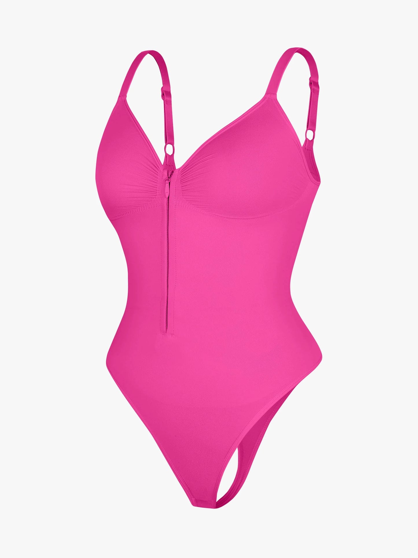 Feelingirl  Seamless Shaping Tummy Control Zipper Bodysuit