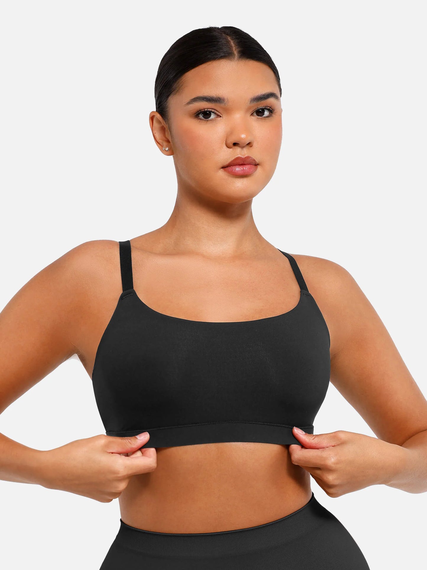 Feelingirl Everyday Wireless Invisible Square Neck Bra Bundle